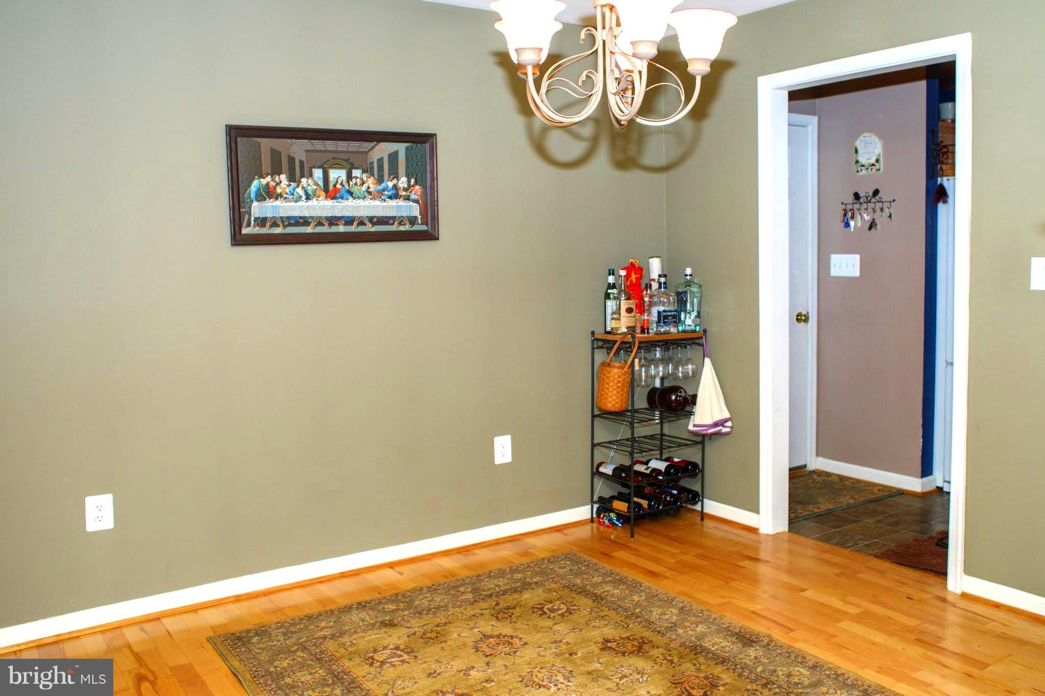 Large formal dining room