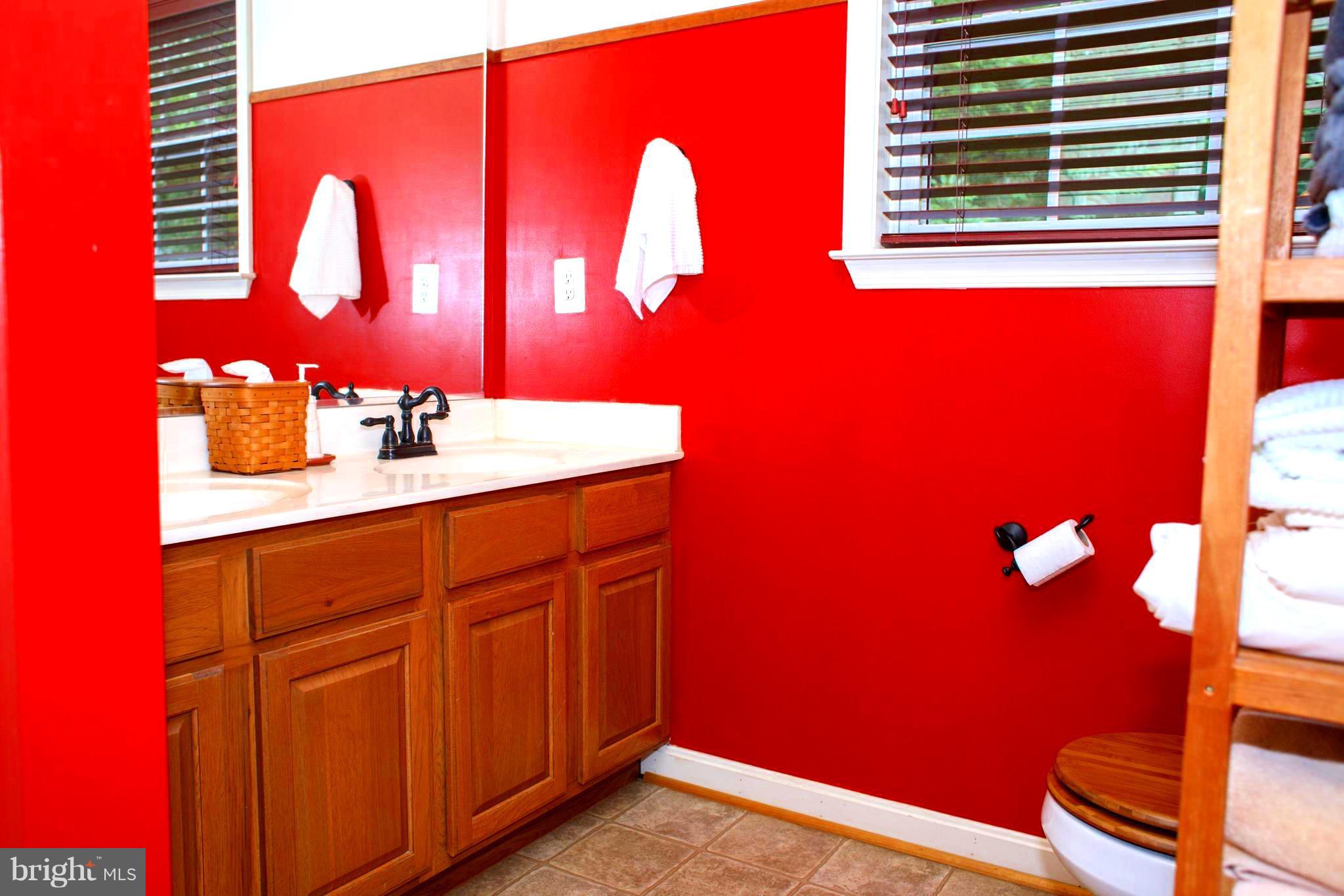9369 Springs Road Warrenton, VA 20186 - Photo 9 of 25 Master Bath with dual sinks and storage space.