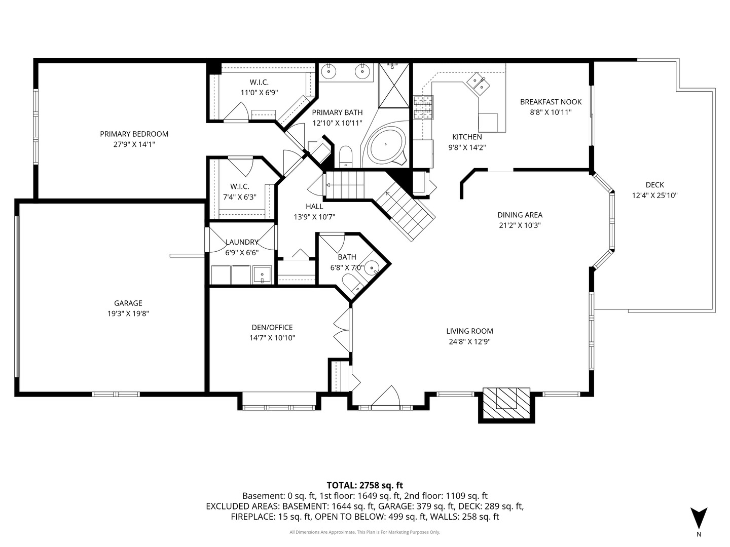 1738 Park Ridge Point Park Ridge, IL 60068 - Photo 25 of 27 a picture of a floor plan