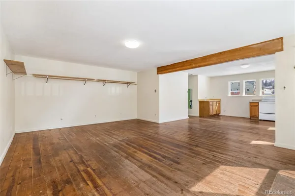 a view of empty room