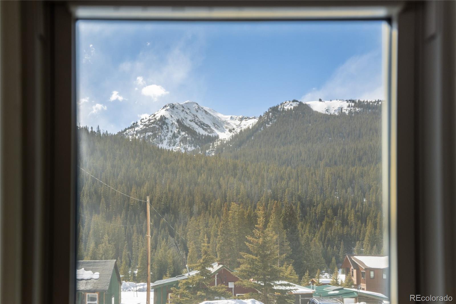 5355 Montezuma Road Montezuma, CO 80435 - Photo 37 of 50 a view of a glass door with a tree in it