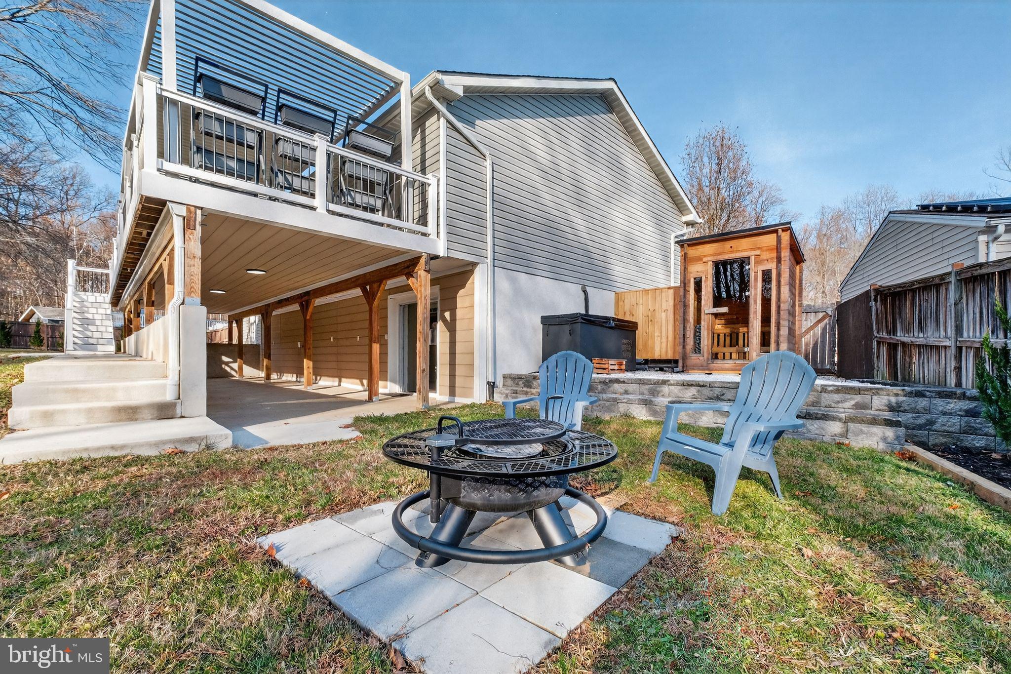 12608 Carland Place Laurel, MD 20708 - Photo 33 of 38 a view of a house with backyard and sitting area