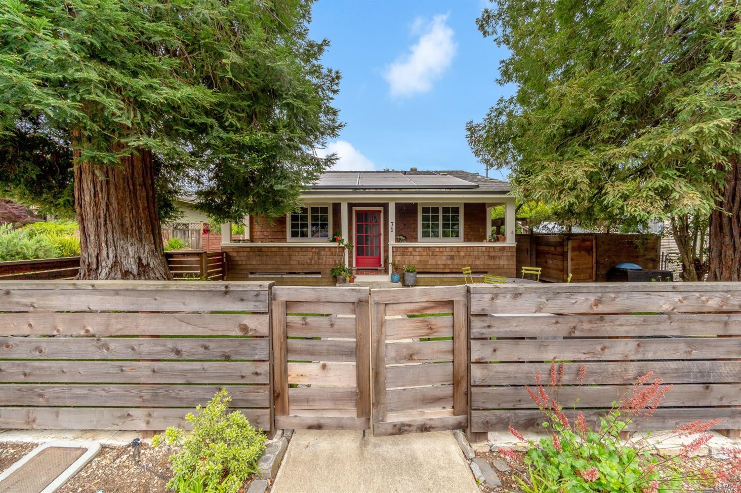 71 Spring Street Napa, CA 94559 - Photo 1 of 1 Exudes charm and yet sophistication. This adorable craftsman home will set your heart aglow! Set back from the street, this single story home offers such nice, quality amenities.