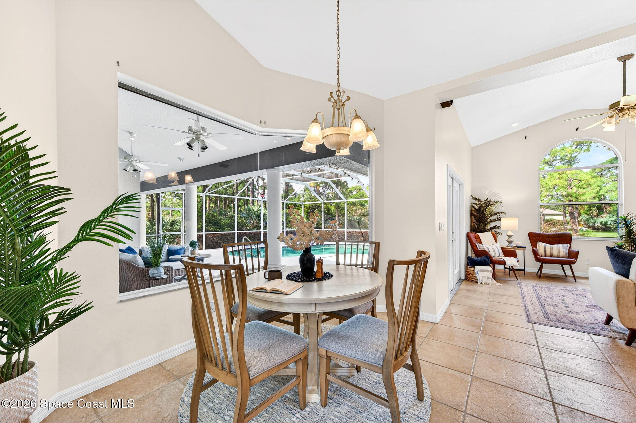 4404 Long Lake Road Melbourne, FL 32934 - Photo 24 of 92 View from the Breakfast Nook