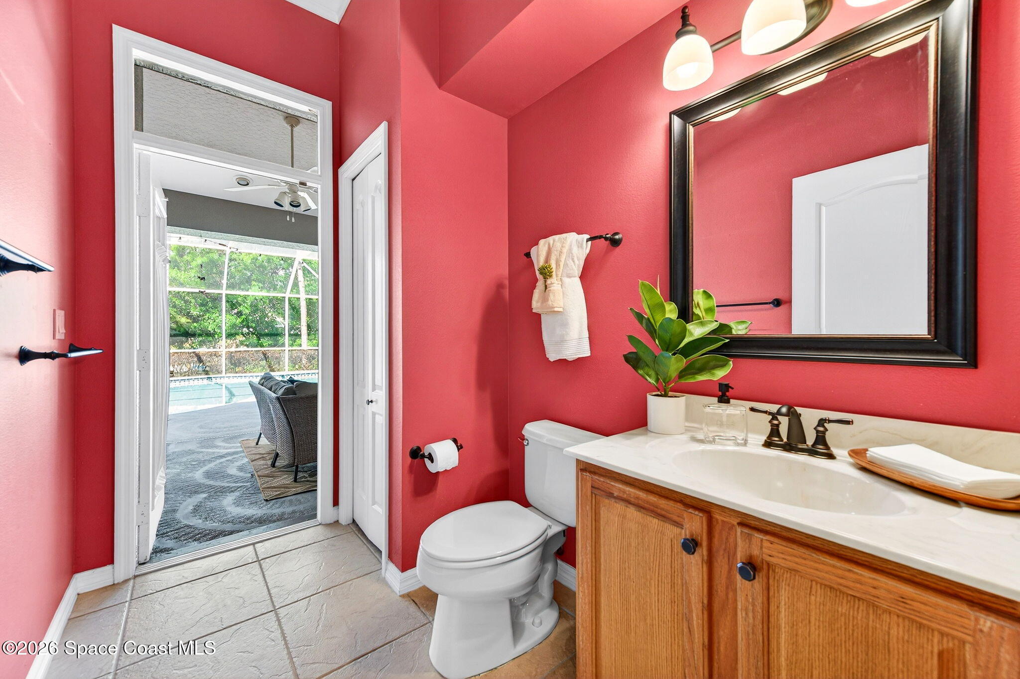 4404 Long Lake Road Melbourne, FL 32934 - Photo 42 of 92 Pool Bathroom