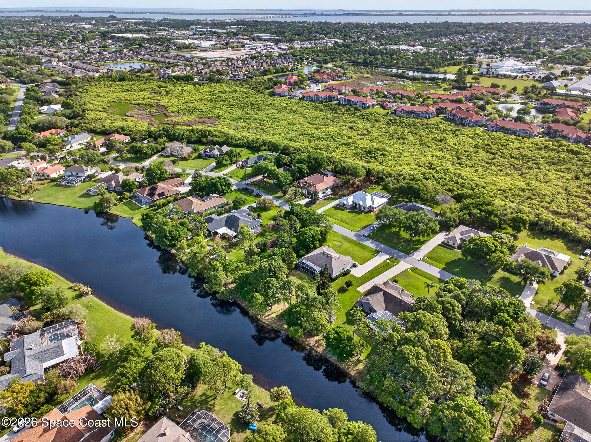 4404 Long Lake Road Melbourne, FL 32934 - Photo 68 of 92 Aerial View