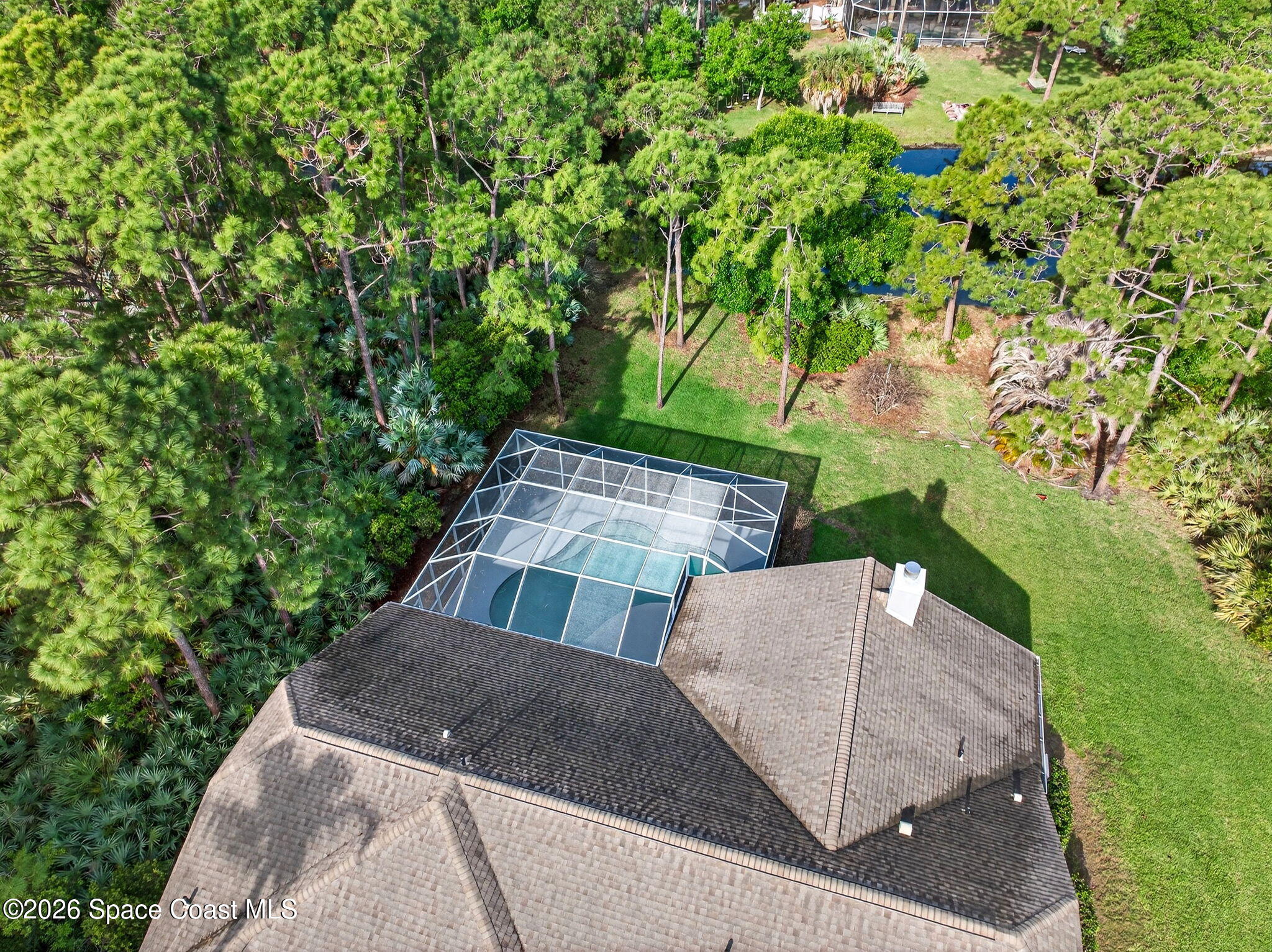 4404 Long Lake Road Melbourne, FL 32934 - Photo 71 of 92 Aerial View