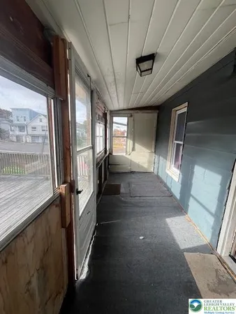 a view of an entryway