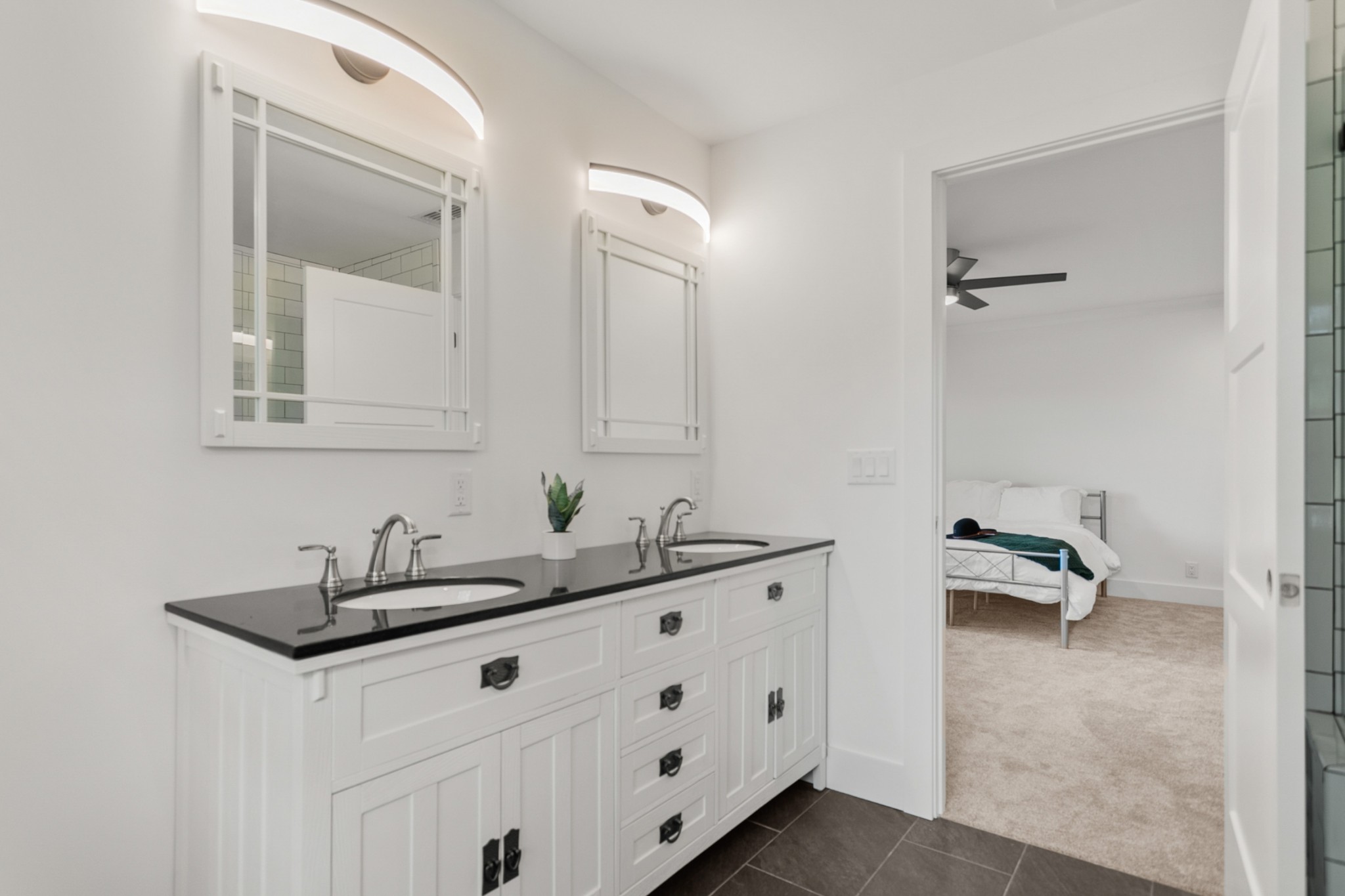 2338 North Road Murfreesboro, TN 37128 - Photo 22 of 48 a bathroom with a sink and a mirror