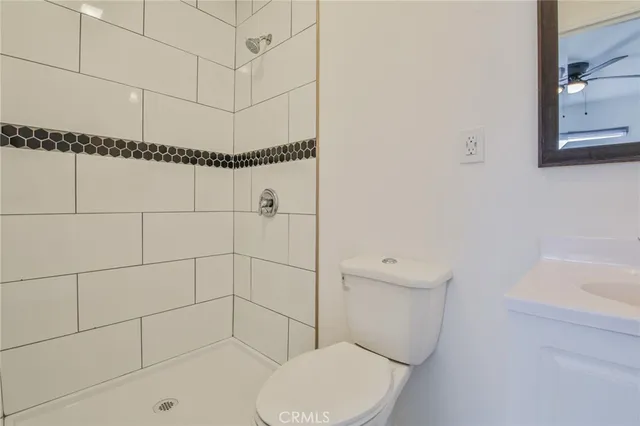 a view of a room with an empty space