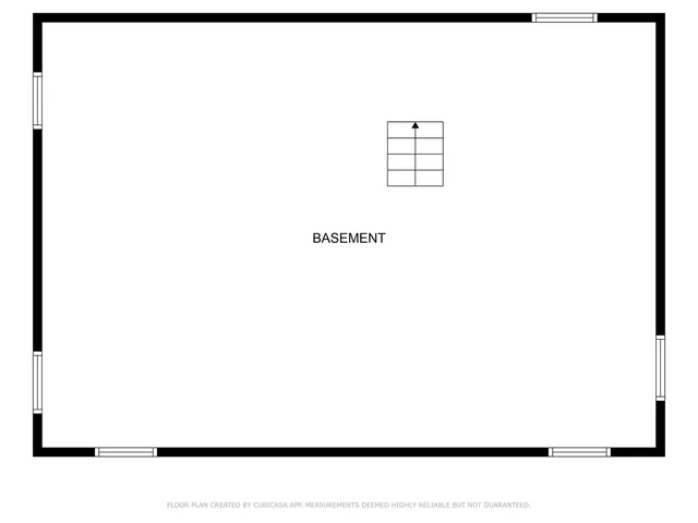 a black and white photo of a floor plan