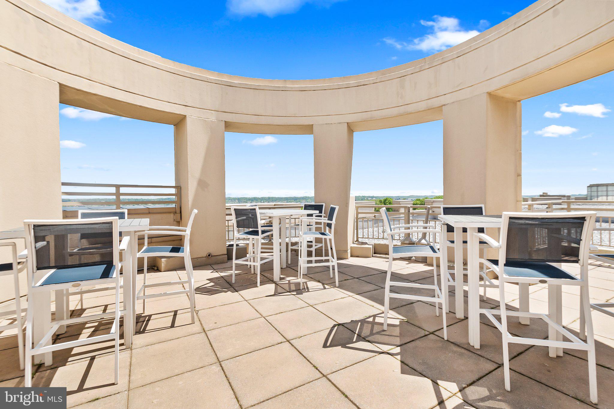3600 South Glebe Road, Unit 330W Arlington, VA 22202 - Photo 32 of 35 Rooftop retreat with stunning views.