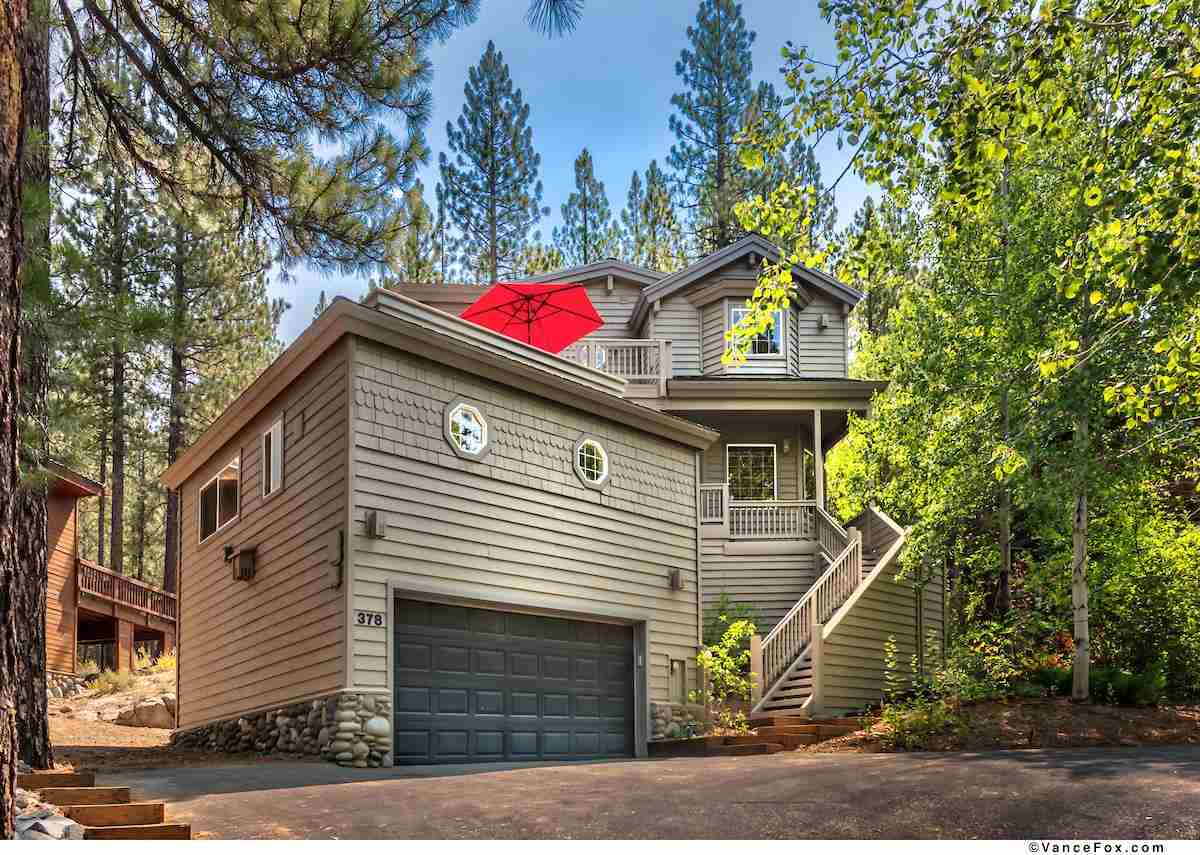 378 Skidder Trail Truckee, CA 96161 - Photo 2 of 21 a front view of a house with a tree