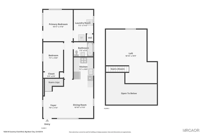 $359,000 | 1026 West Country Club Boulevard, Big Bear City, CA 92314