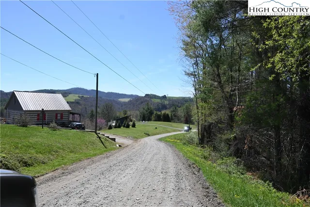 a view of a garden with an outdoor space