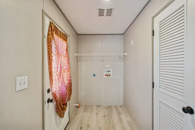 wooden floor in an empty room