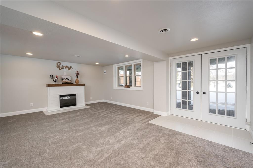 146 Shannon Road Renfrew, PA 16053 - Photo 20 of 25 a view of a livingroom with an empty space and a fireplace