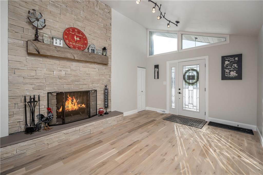 146 Shannon Road Renfrew, PA 16053 - Photo 3 of 25 a view of an empty room and fire place