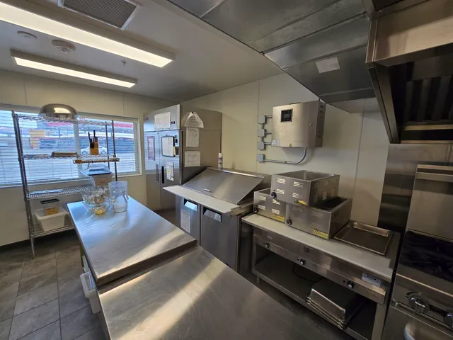 a living room with furniture and window