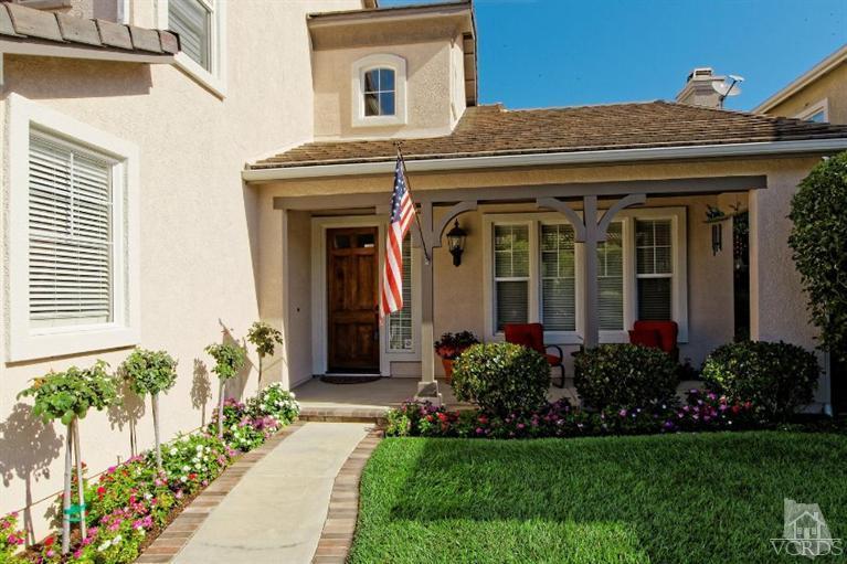 287 Knoll Ridge Road Simi Valley, CA 93065 - Photo 3 of 36 a front view of a house with a porch