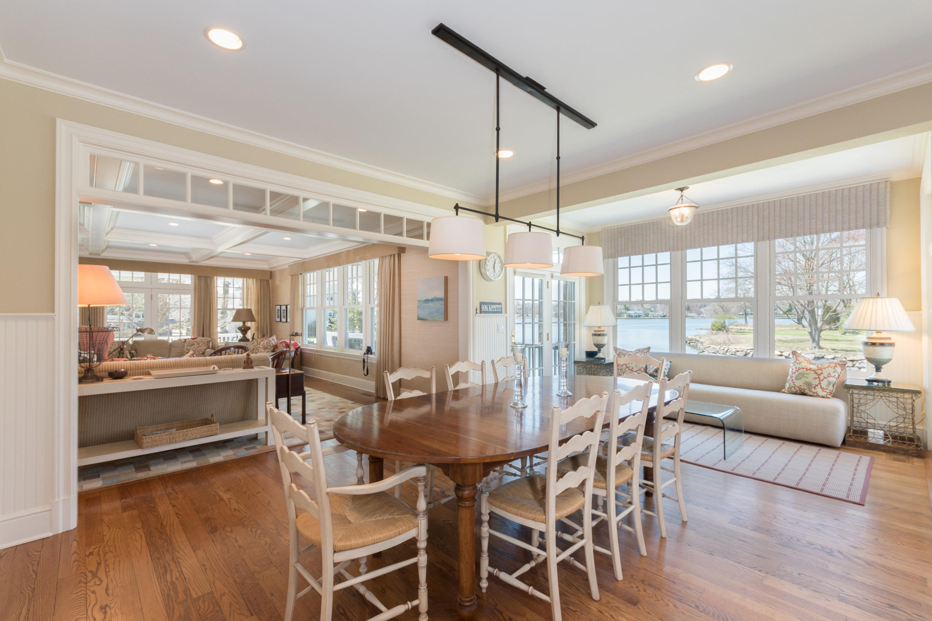 15 Seagate Road Darien, CT 06820 - Photo 16 of 48 a large kitchen with a table and chairs