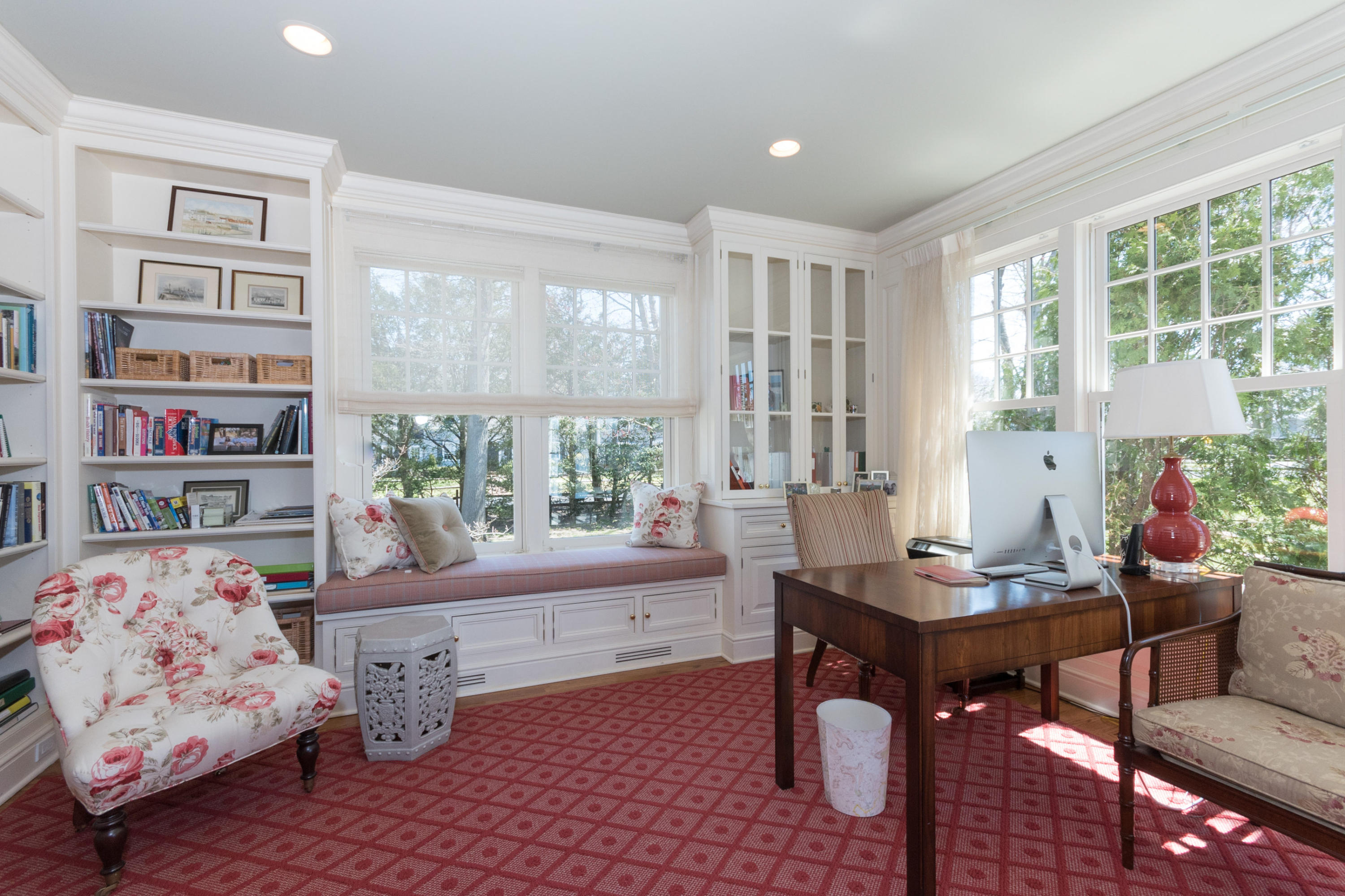 15 Seagate Road Darien, CT 06820 - Photo 23 of 48 a living room with furniture and large window