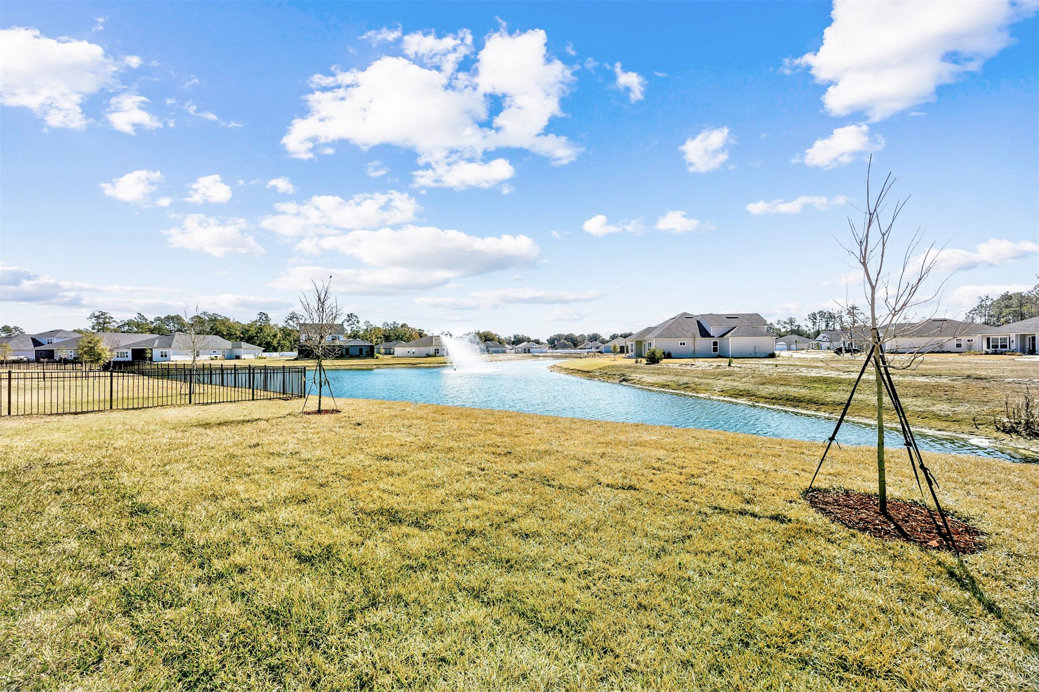 85417 Sandy Rdg Loop Yulee, FL 32097 - Photo 21 of 21 a view of a lake with a big yard