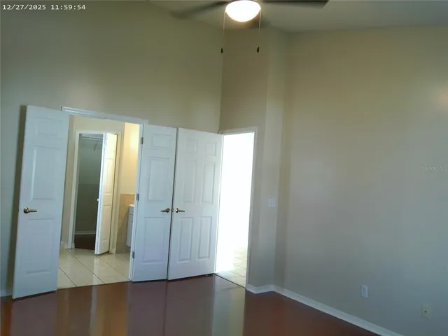 wooden floor in an empty room
