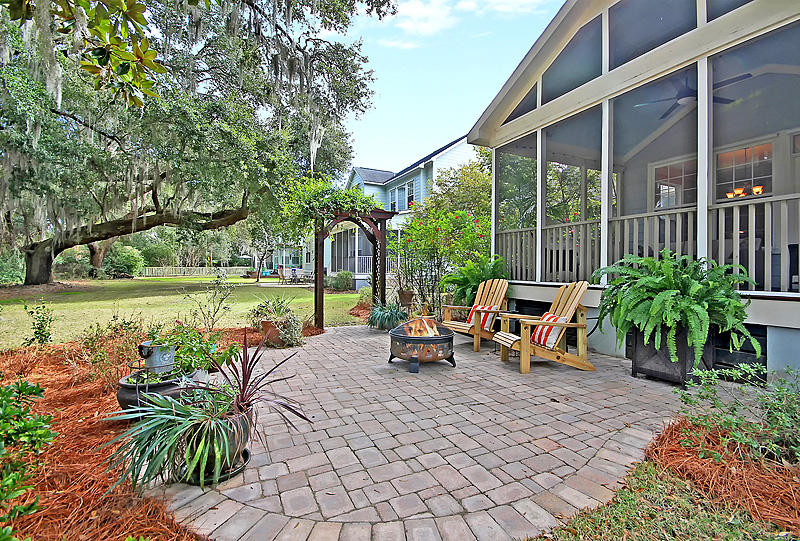 1329 Osmond Road Mount Pleasant, SC 29466 - Photo 29 of 47 Paver patio to enjoy the gorg yard!