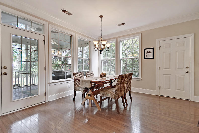 1329 Osmond Road Mount Pleasant, SC 29466 - Photo 7 of 47 Eat in kitchen leads to screened porch