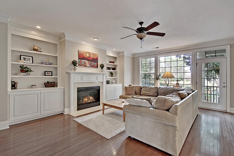 1329 Osmond Road Mount Pleasant, SC 29466 - Photo 8 of 47 Gas FP, built ins, wall of windows