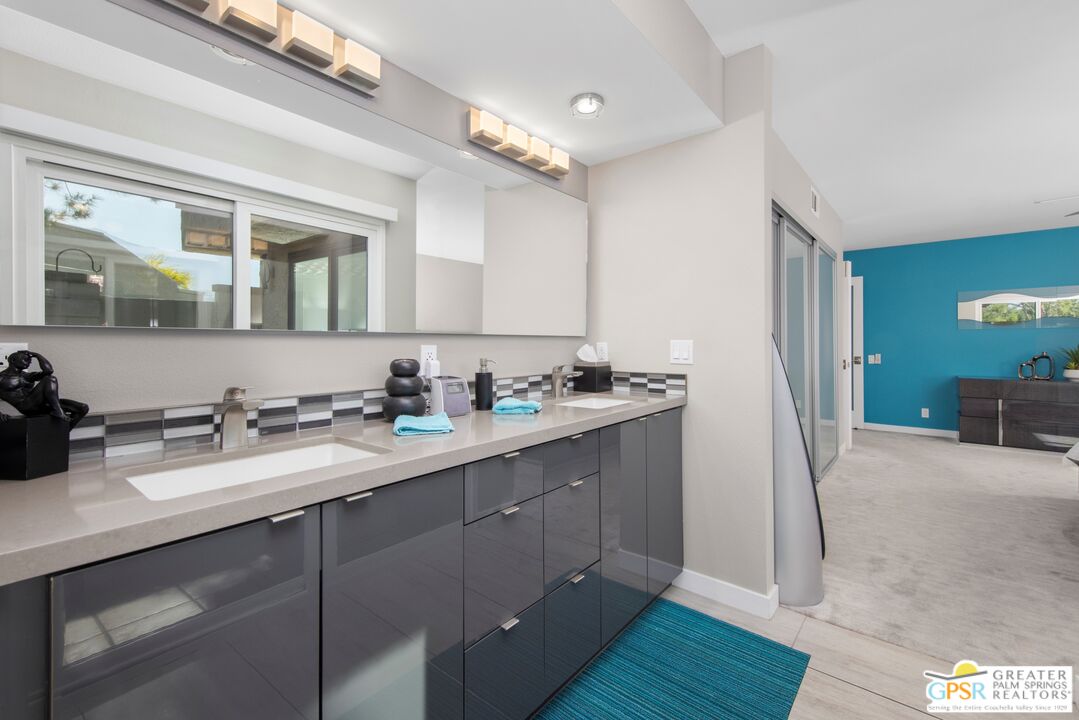 36022 Paseo Circulo West Cathedral City, CA 92234 - Photo 20 of 47 a bathroom with a sink and a mirror