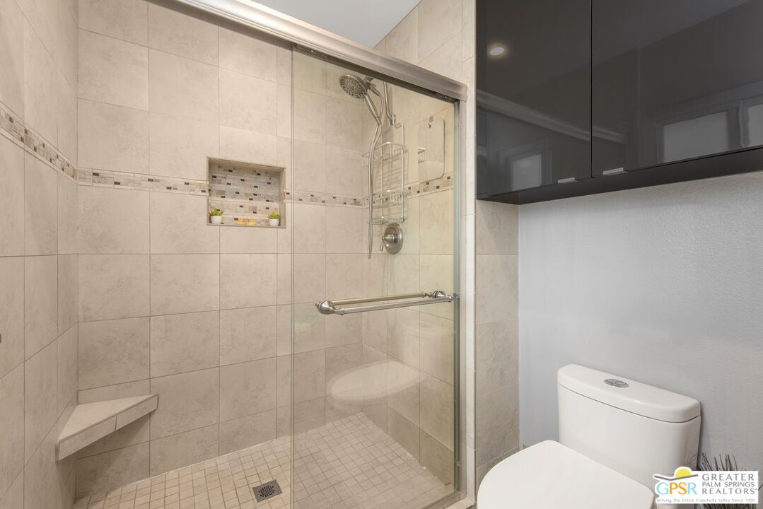36022 Paseo Circulo West Cathedral City, CA 92234 - Photo 22 of 47 a bathroom with a shower and toilet