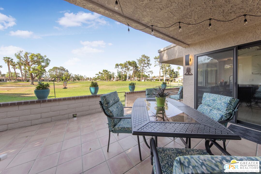 36022 Paseo Circulo West Cathedral City, CA 92234 - Photo 33 of 47 a view of a patio with swimming pool