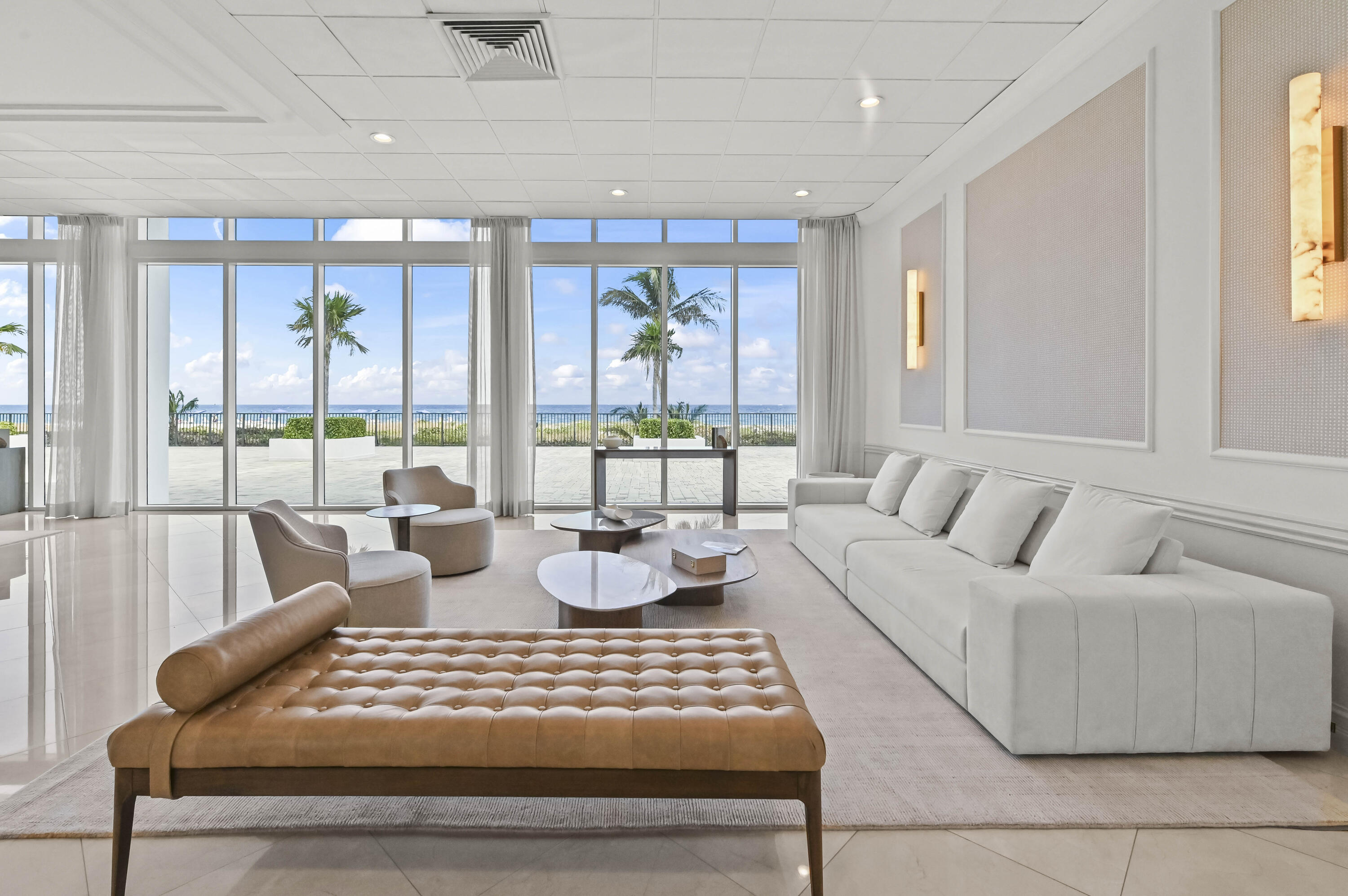2800 South Ocean Boulevard, Unit 2K Boca Raton, FL 33432 - Photo 30 of 57 OCEANFRONT Entrance Lobby
