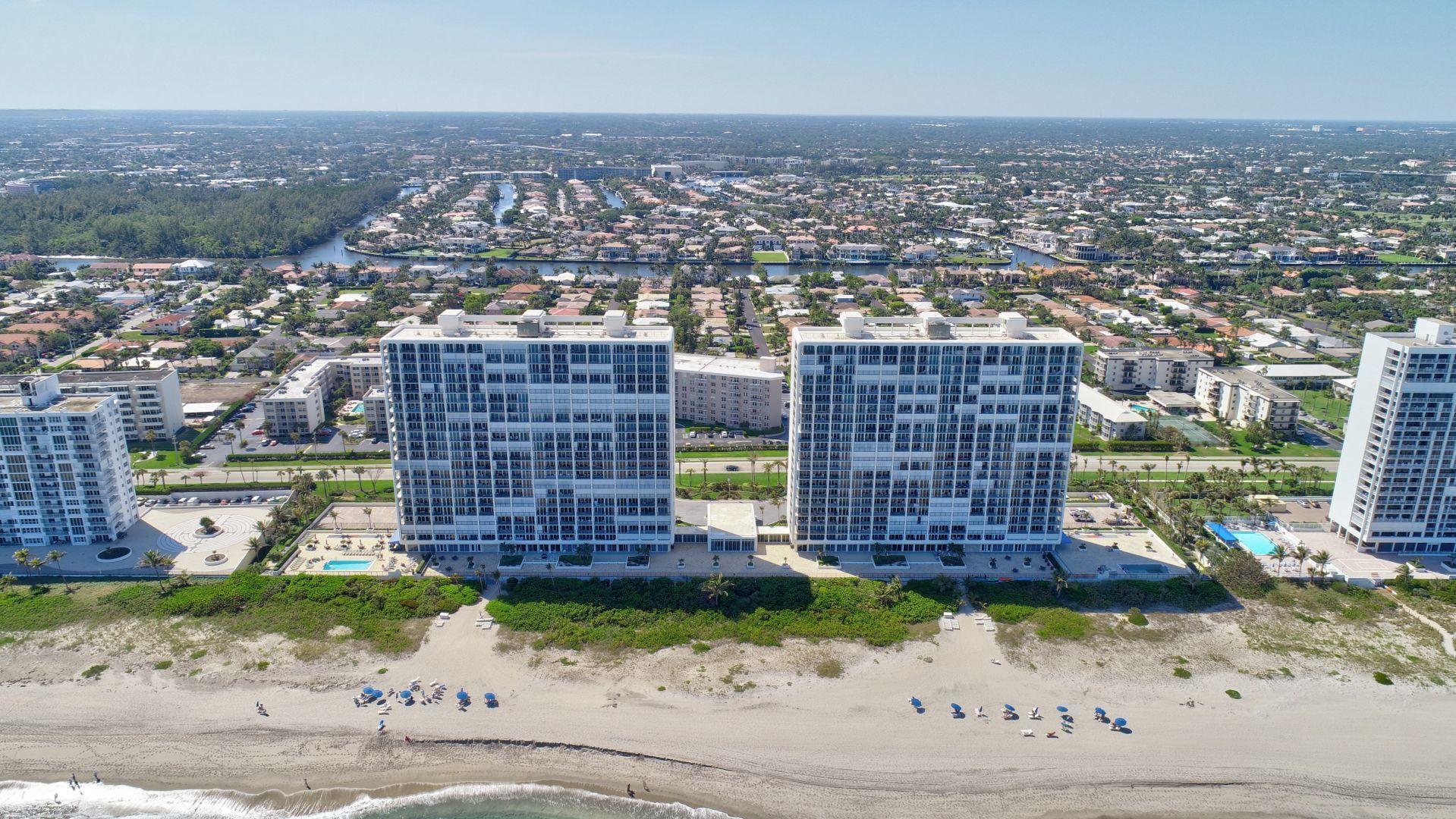 2800 South Ocean Boulevard, Unit 2K Boca Raton, FL 33432 - Photo 54 of 57 As Seen From the AIR