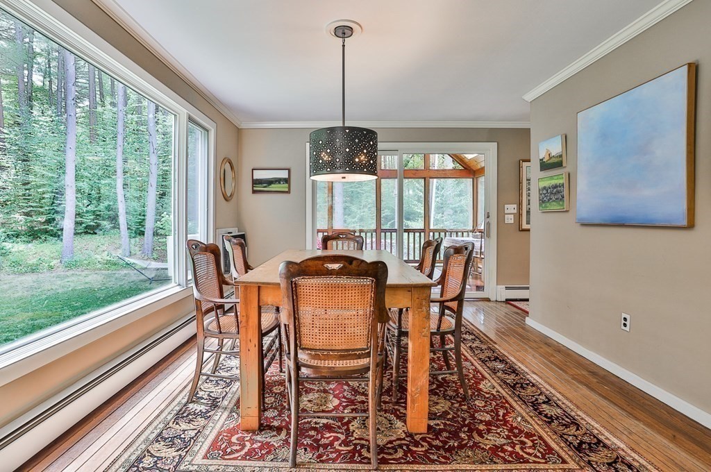 116 Still River Road Harvard, MA 01451 - Photo 8 of 40 a dining room with furniture window wooden floor