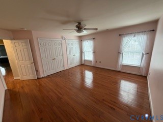1406 Lundy Terrace Midlothian, VA 23114 - Photo 20 of 37 a view of an empty room with wooden floor and a window