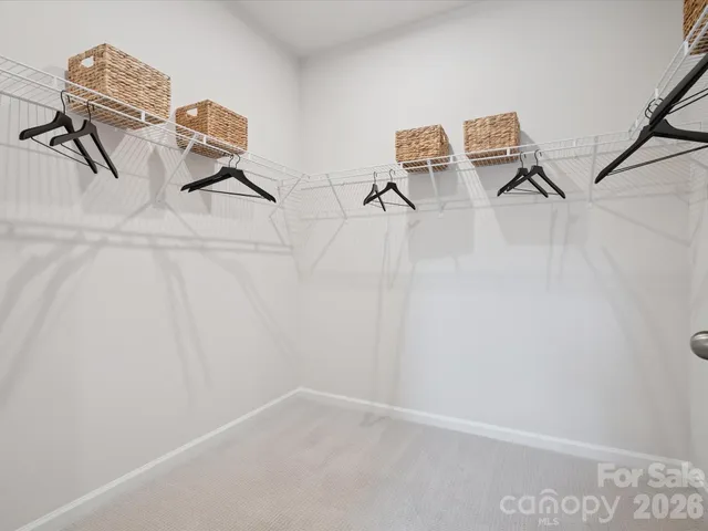 a room with furniture