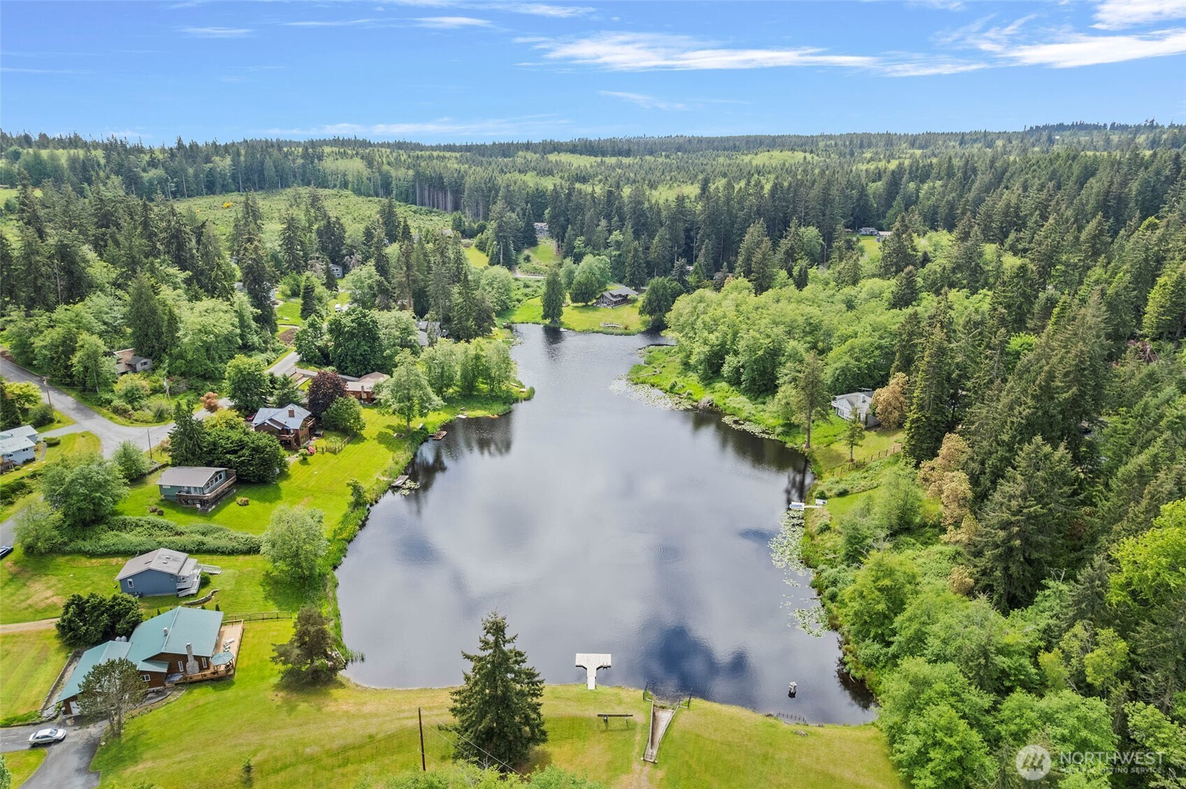 0 Minor Way Greenbank, WA 98253 - Photo 4 of 13 a view of a garden with mountains in the background