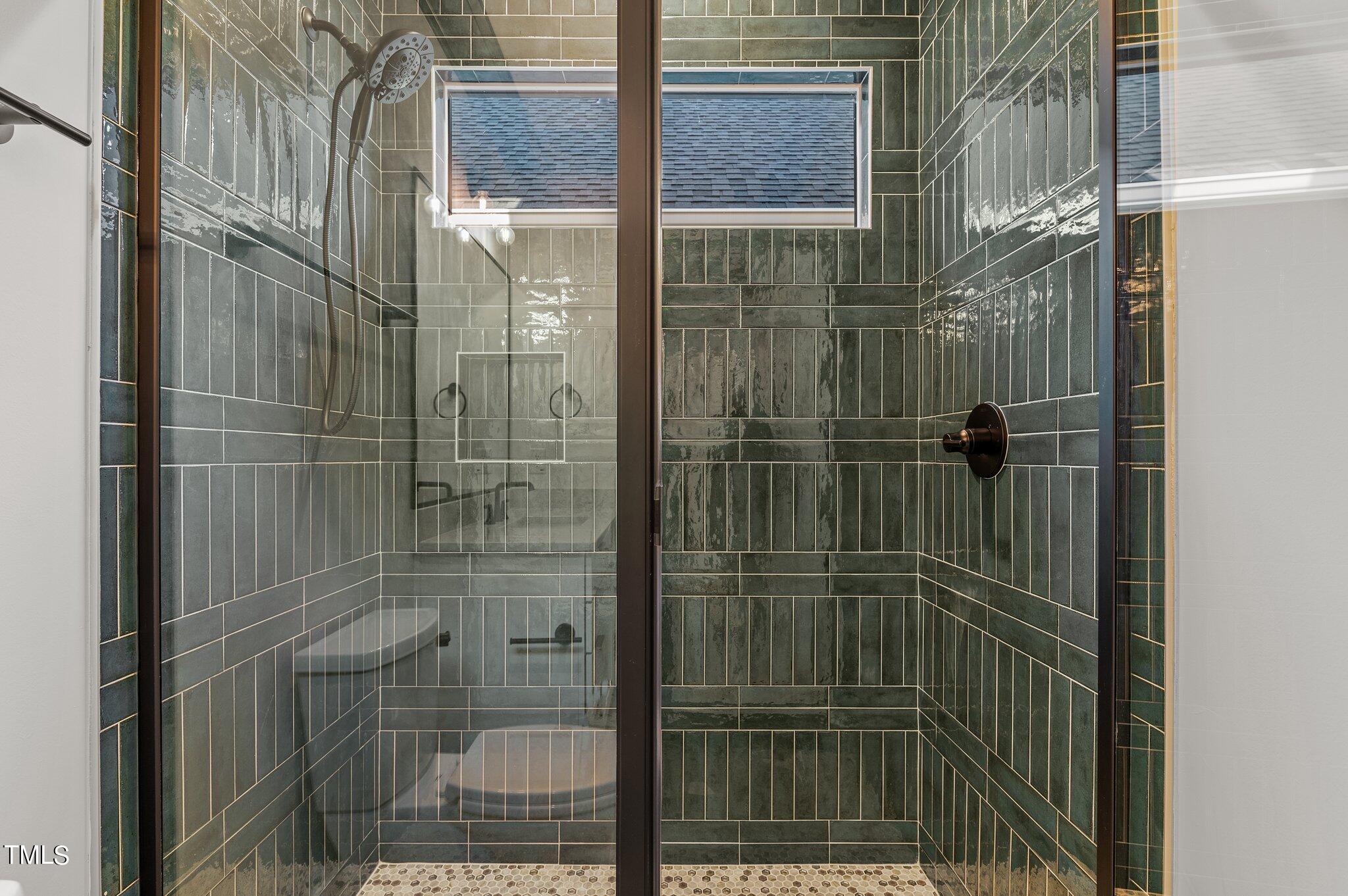 1437 Nottingham Road Raleigh, NC 27607 - Photo 43 of 61 a bathroom with a shower