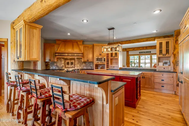 a view of a golf course with a lake