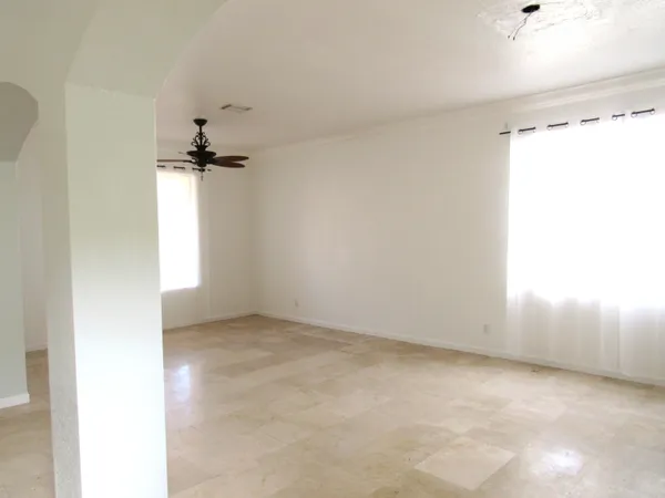 a view of empty room