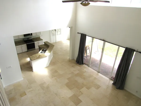 a view of a living room washer and dryer