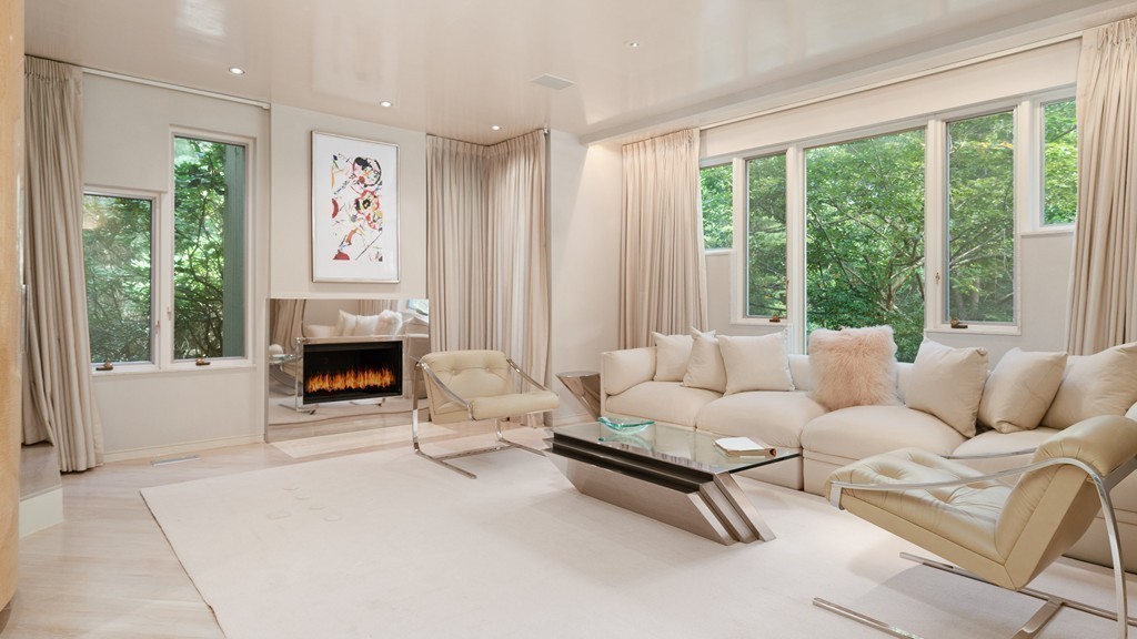 1 Wits End Road Weston, MA 02493 - Photo 3 of 21 a living room with furniture and a fireplace