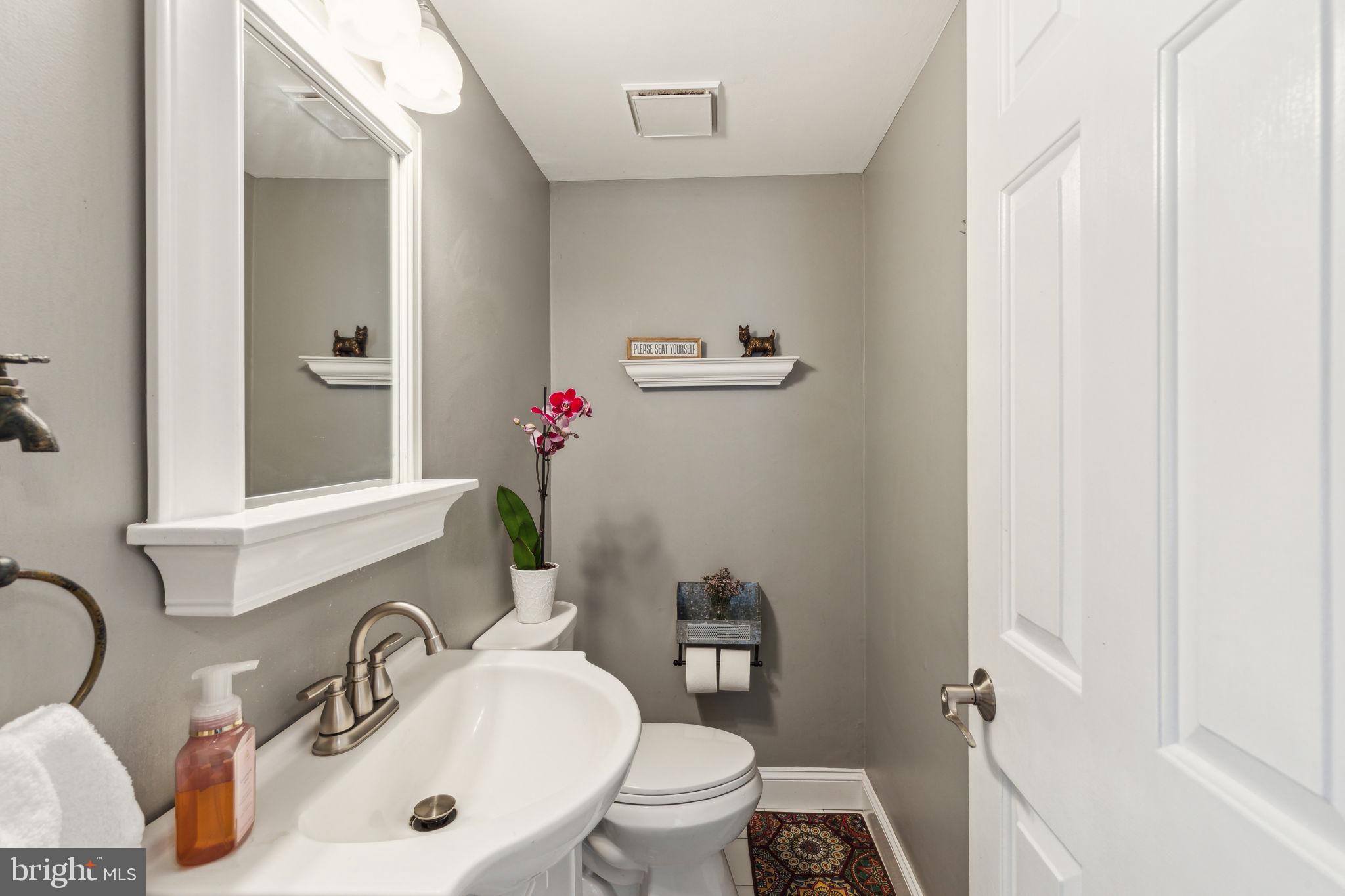 25 Wallingford Way Shamong, NJ 08088 - Photo 31 of 65 a bathroom with a sink and a mirror
