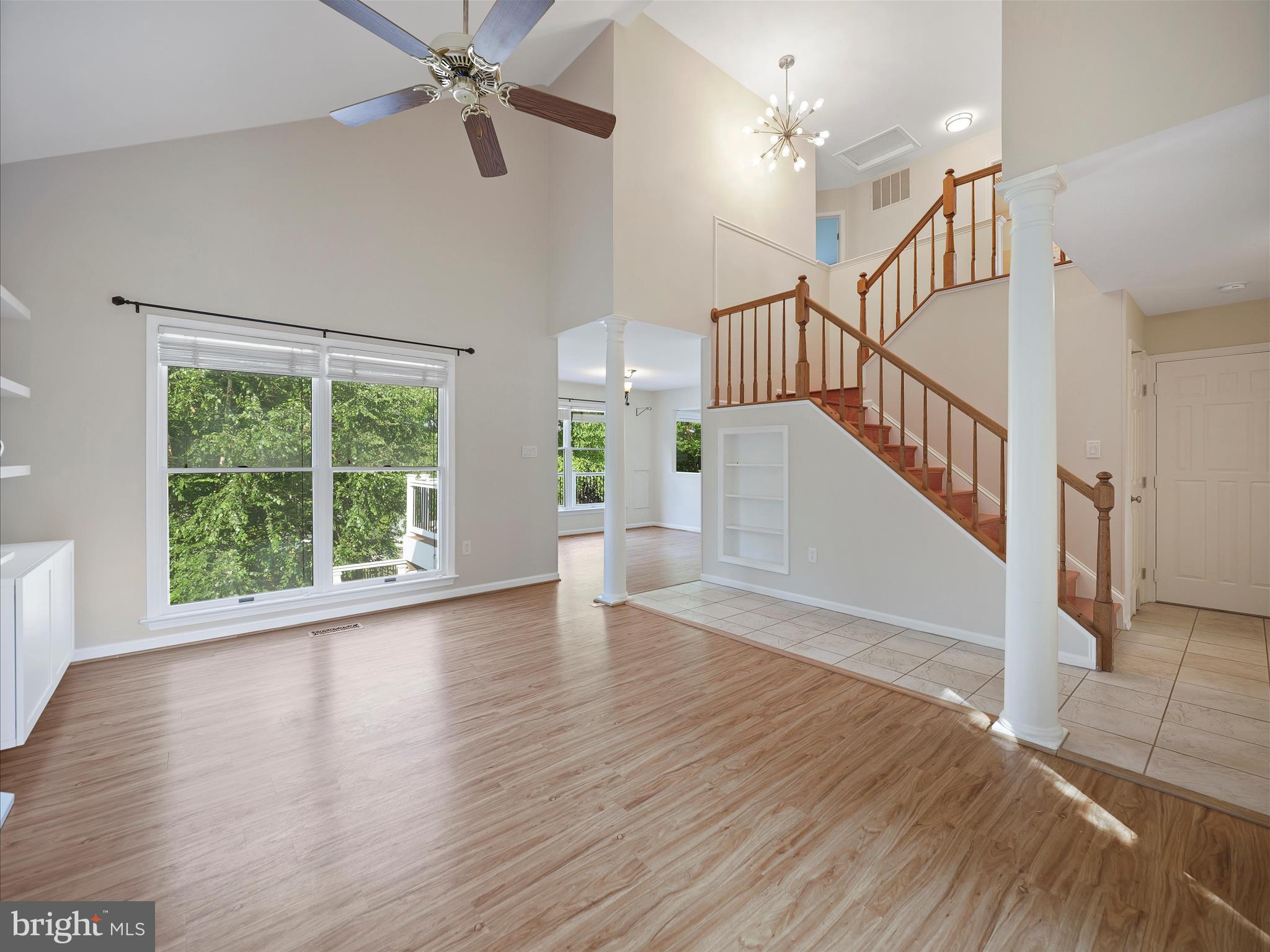 4614 Newington Road Jefferson, MD 21755 - Photo 4 of 35 a view of an entryway with wooden floor