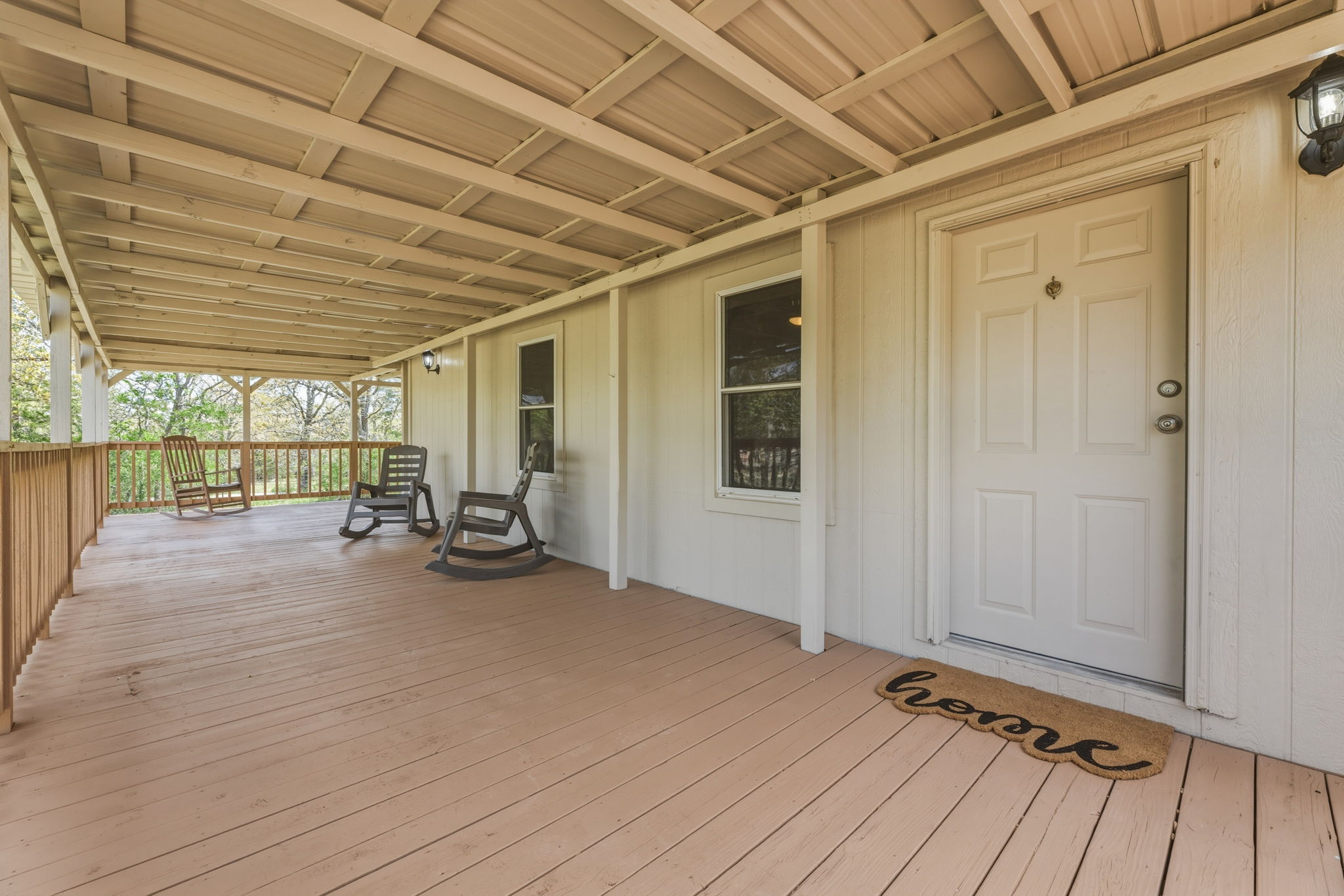 340 Red Hawk Drive Dale, TX 78616 - Photo 5 of 39 a view of a room with wooden walls