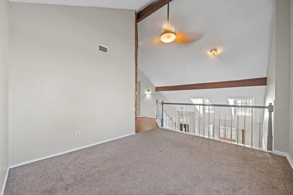 a view of empty room