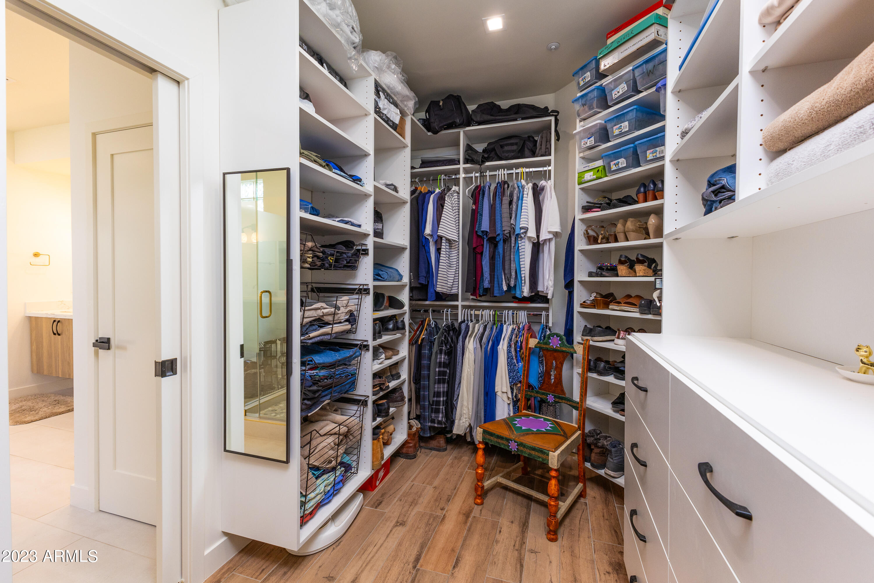 7705 East Doubletree Ranch Road, Unit 47 Scottsdale, AZ 85258 - Photo 27 of 42 Primary suite closet
